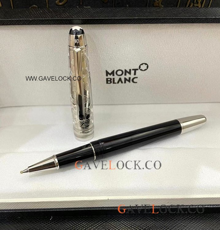 2021 New! Montblanc Meisterstuck 80 Days Doue Classique Rollerball Black 145